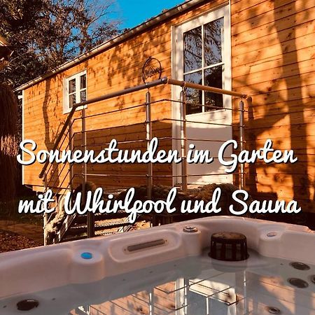 Zirkuswagen Mit Outdoor Whirlpool Und Garten Petershagen-Eggersdorf Zewnętrze zdjęcie